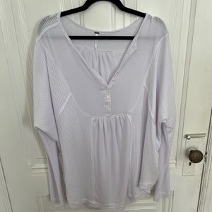 Free people Leo Henley tee! Worn once!!